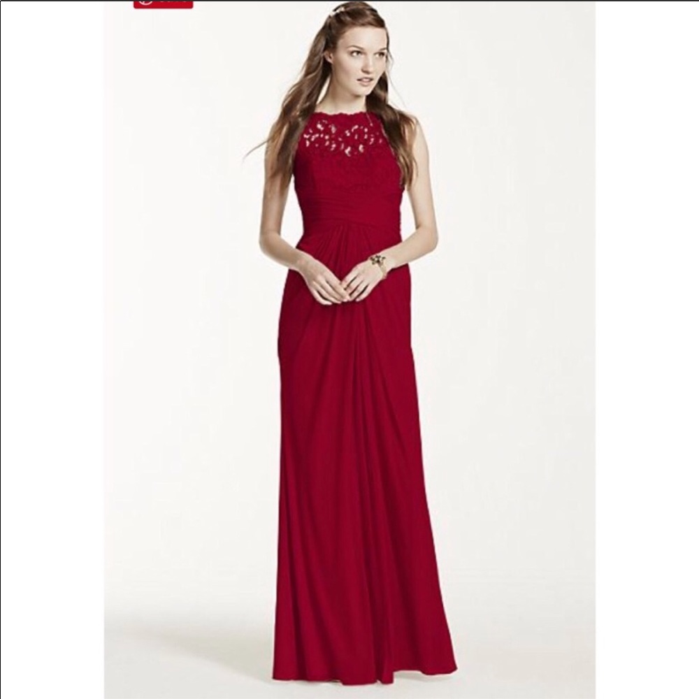 David’s bridal formal dress!